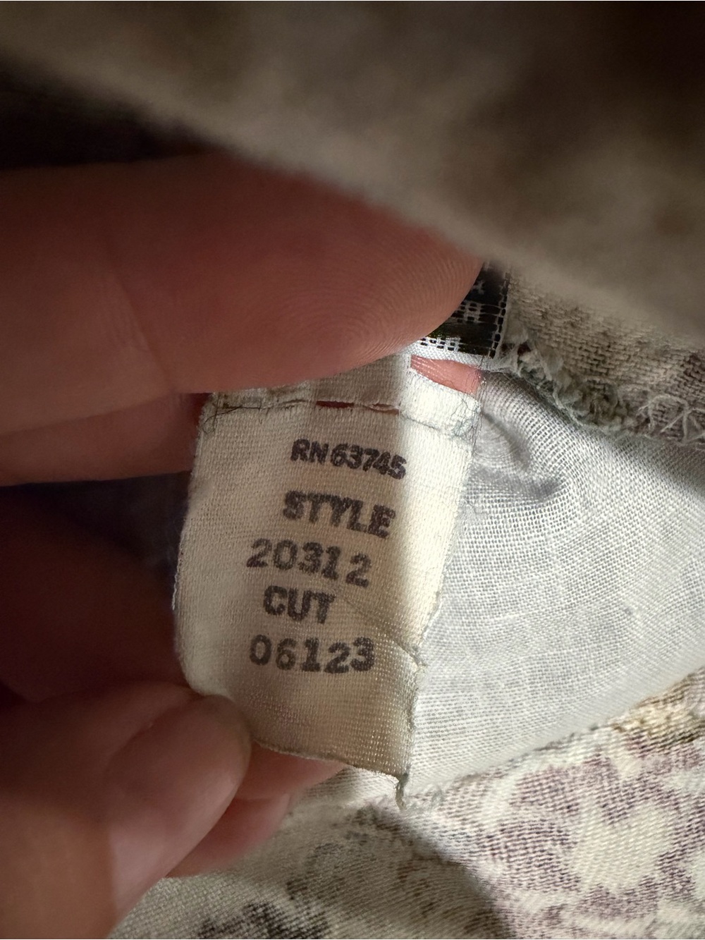 Rare find Vintage acid- washed denim skirt, from 1980 - Picture 5 of 8